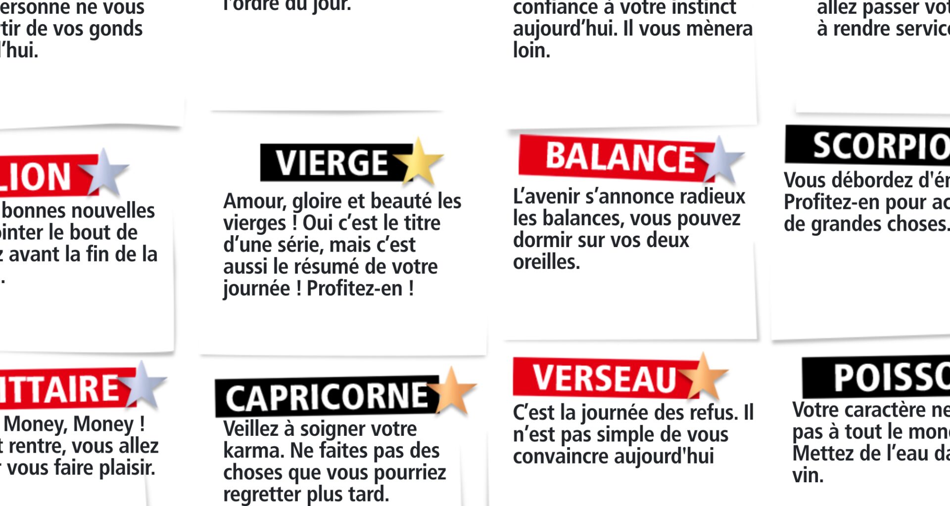 L horoscope de l Expresso du Week-End du samedi 3 janvier 2026 - RTL2.fr