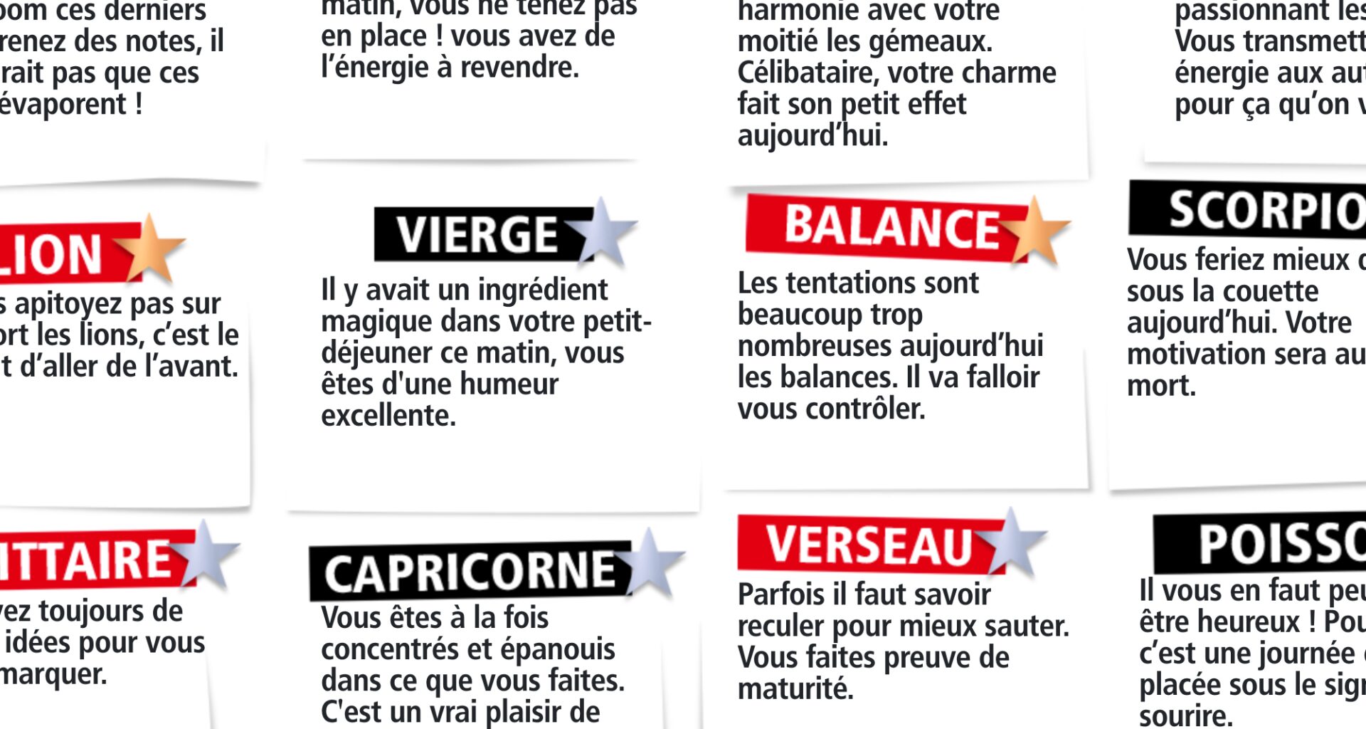 L horoscope de l Expresso du Week-End du dimanche 4 janvier 2026 - RTL2.fr