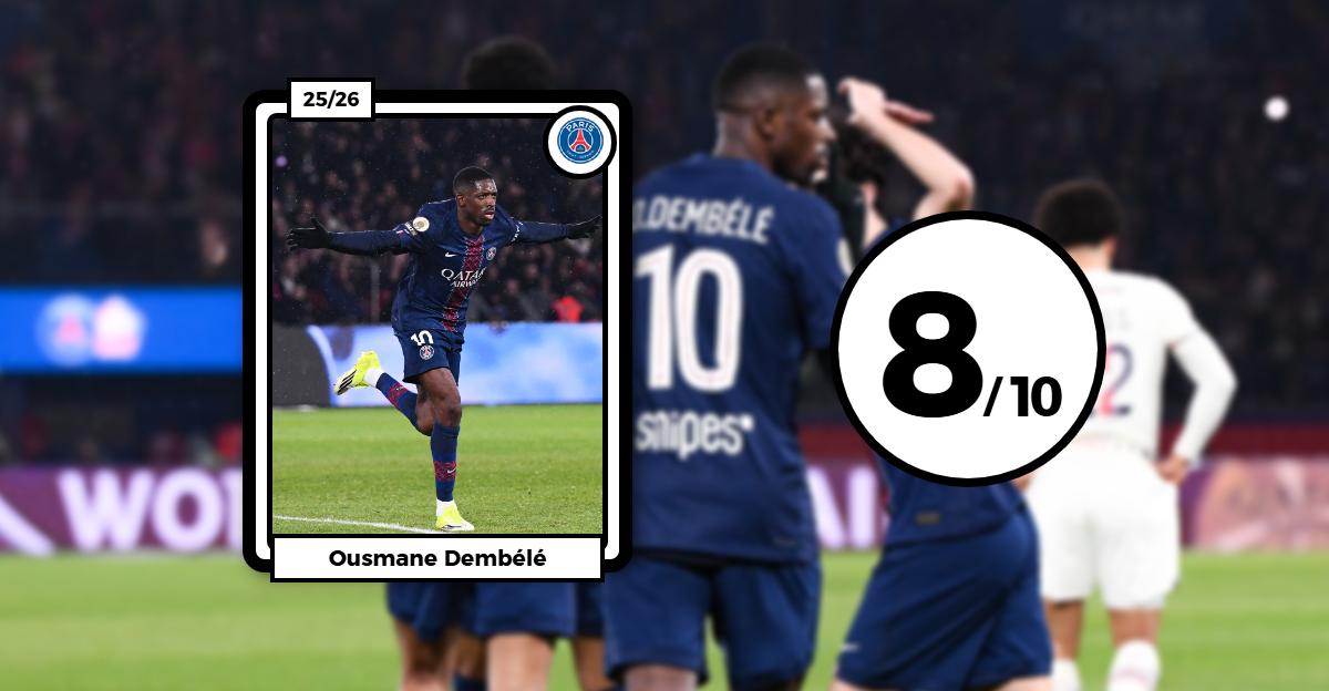 Dembélé magique, Doué inconstant, Giroud discret