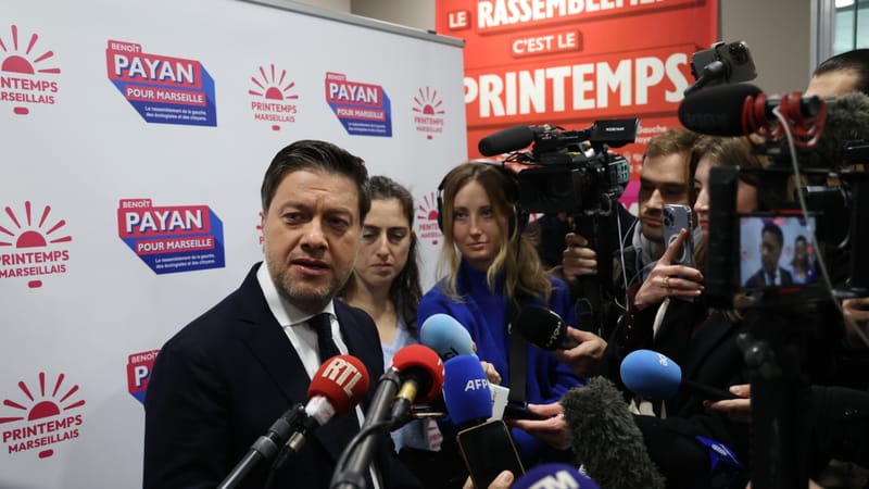 Benoît Payan lors de sa conférence de presse, ce samedi 10 janvier 2026.