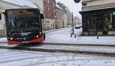 Chutes de neige autour de Lille. Bus, trains, routes… Le point sur la circulation ce mercredi