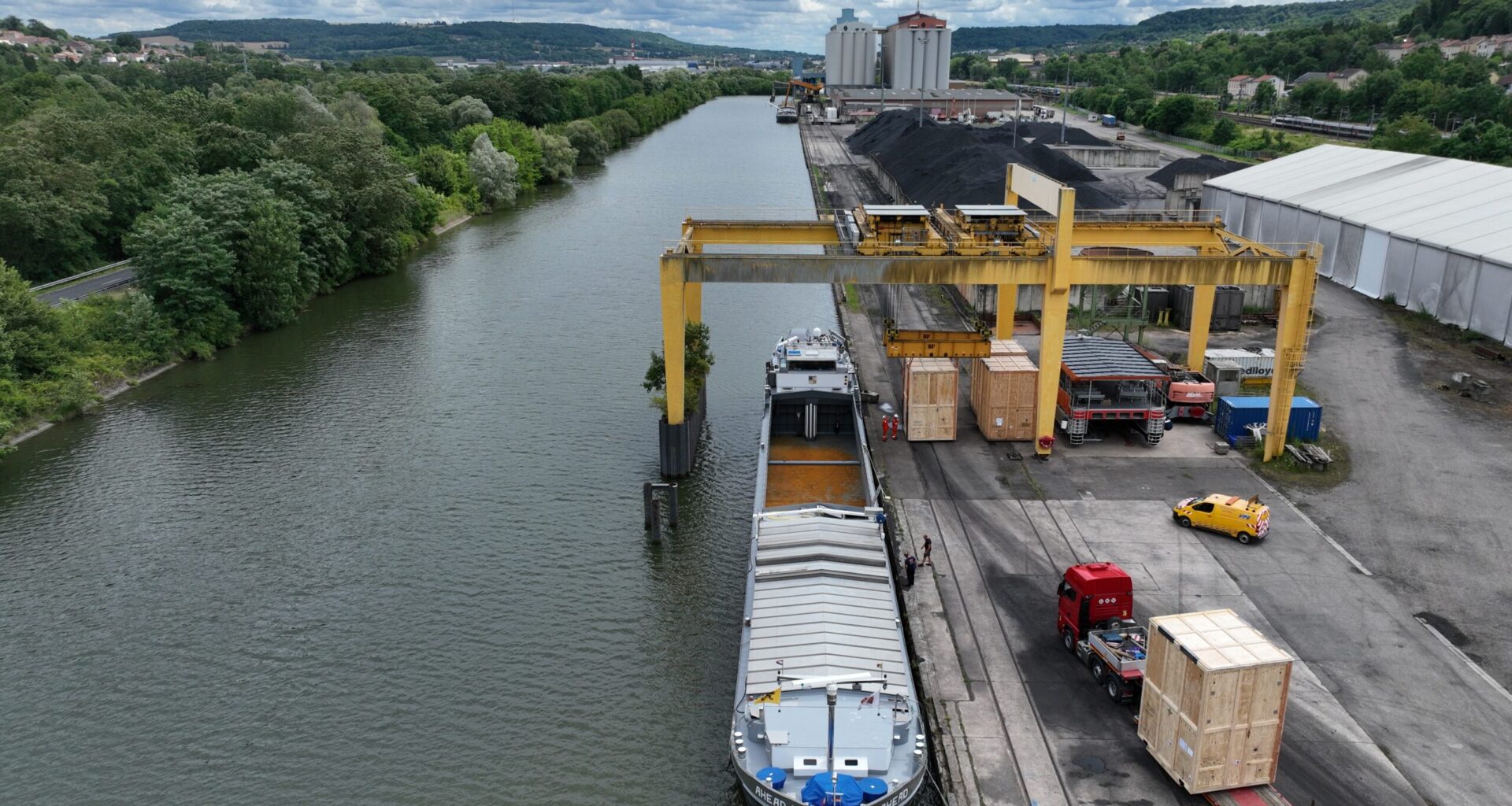 Logistique en Lorraine : un plan pour booster l’attractivité de la Moselle et de ses ports