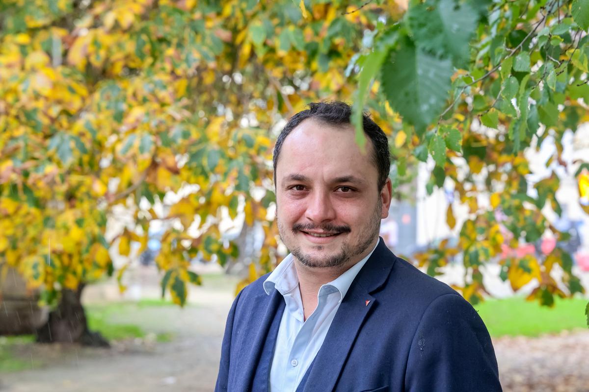 Nordine Rémond, candidat LFI, en novembre dernier.