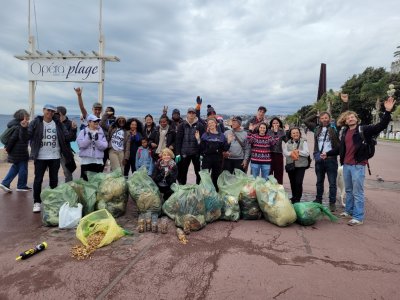 Nice Plogging : La course au ramassage de déchets