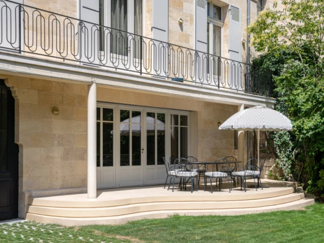 Le jardin, un havre de paix en pleine ville