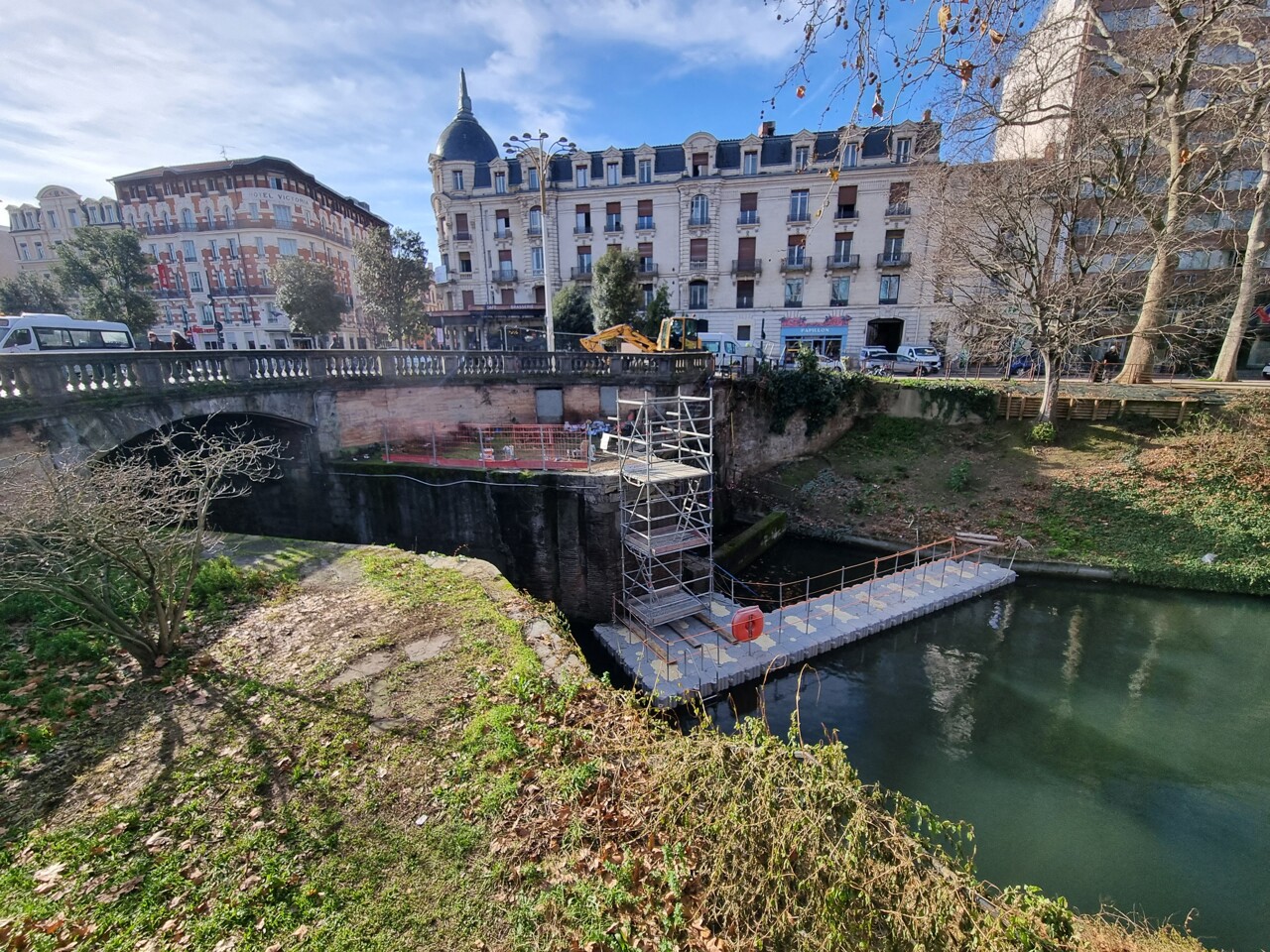 Toulouse. Pourquoi y a-t-il des travaux sur cette célèbre écluse devant la gare Matabiau ?
