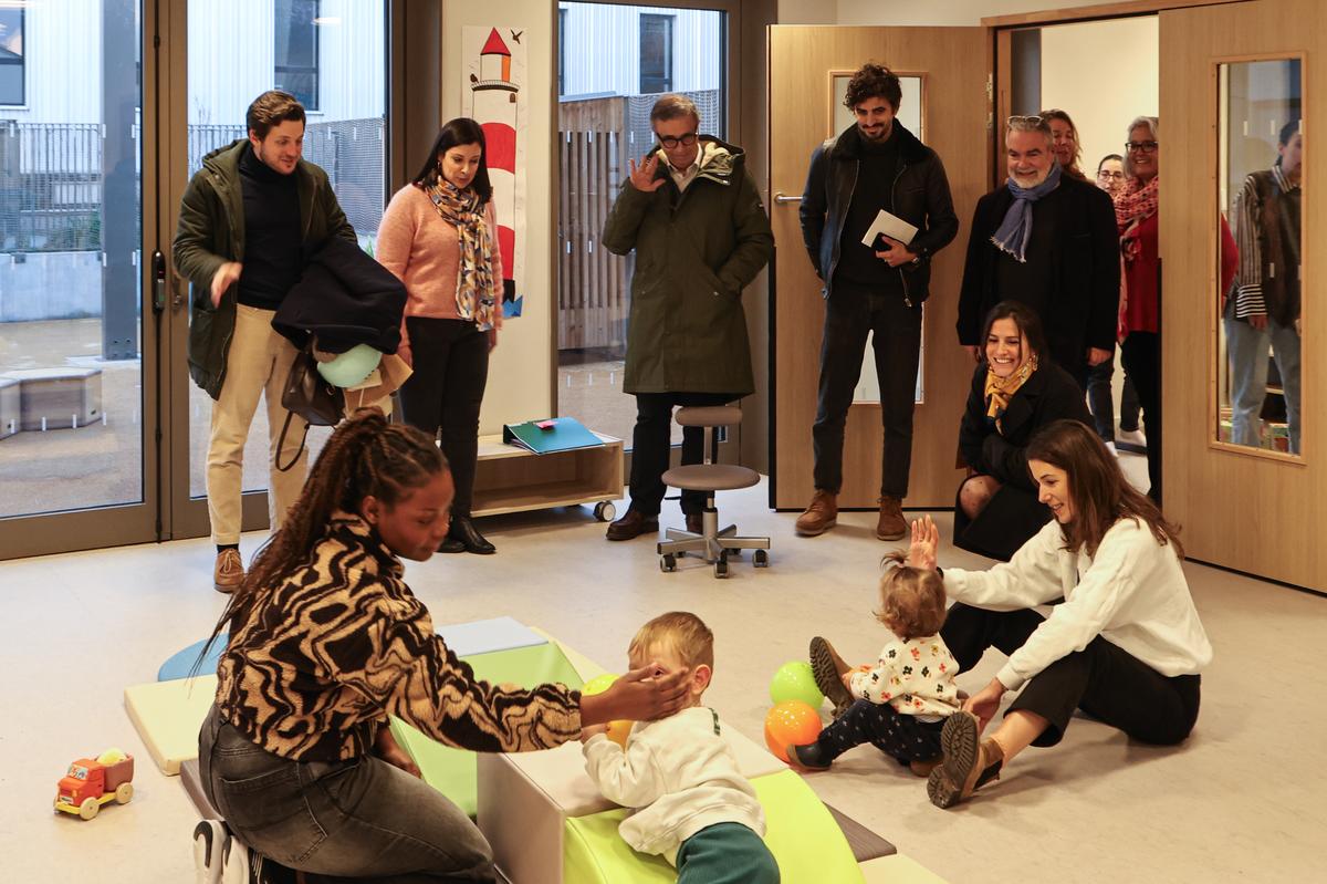 la nouvelle crèche du quartier accueillera jusqu’à 70 enfants