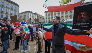 150 personnes mobilisées à Bordeaux pour soutenir le peuple iranien