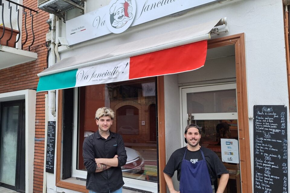 Axel Loubaresse, fils et associé du patron du restaurant toulousain 