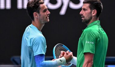 Tennis (Open d’Australie) : Djokovic miraculé, Swiatek stoppée