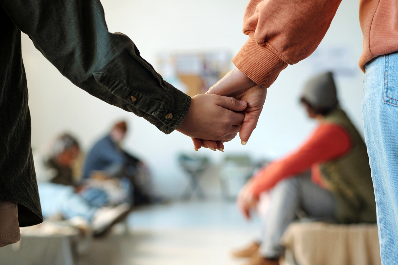 Enfant sans logement, centre d'aide