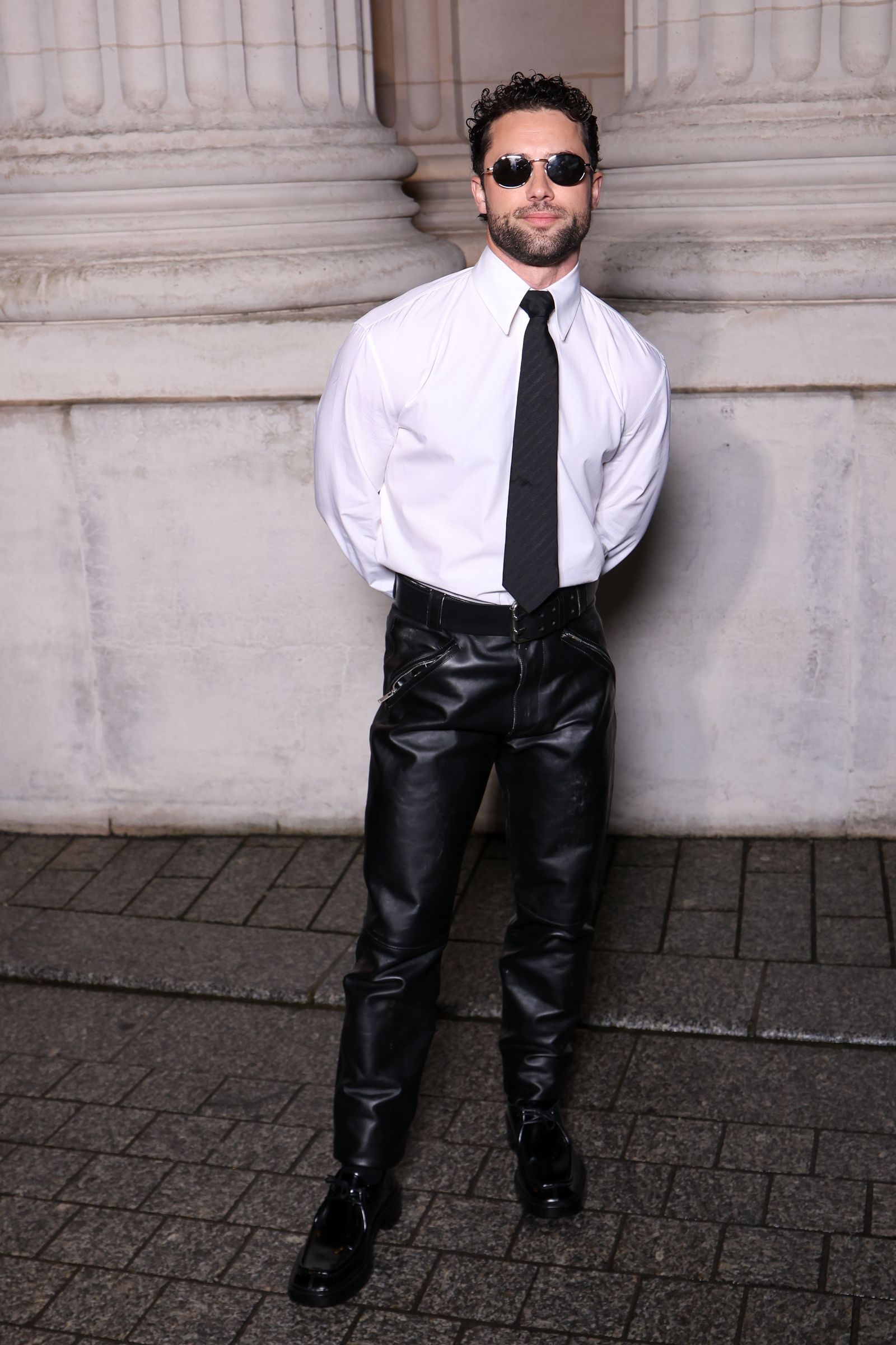 Robbie GrahamKuntz au dfil Saint Laurent homme automnehiver 20262027