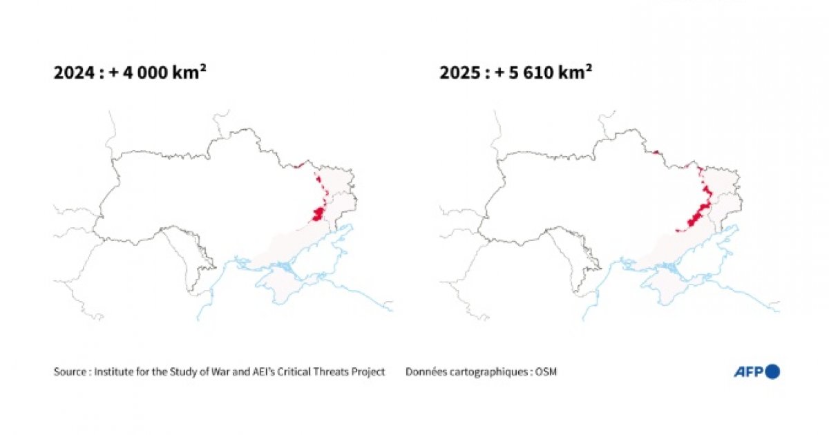 Ukraine: avancée russe record en 2025, nouvelles négociations attendues à Kiev : Actualités