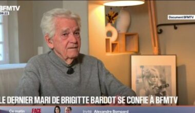 "Tous ces hommages c'est formidable", s'émeut Bernard d'Ormale, le dernier mari de Brigitte Bardot : Actualités