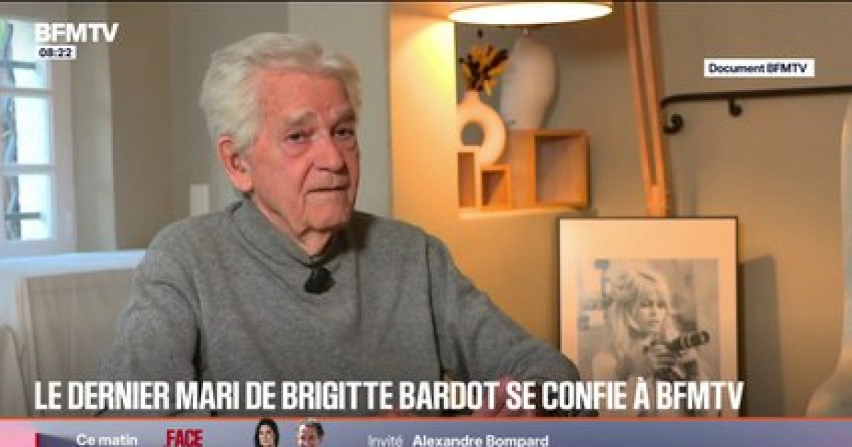 "Tous ces hommages c'est formidable", s'émeut Bernard d'Ormale, le dernier mari de Brigitte Bardot : Actualités