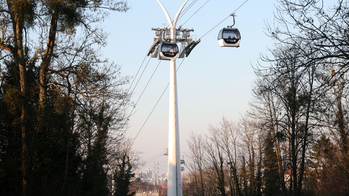 Tempête Goretti : face aux rafales, le premier téléphérique d’Île-de-France s’arrête à 21 heures