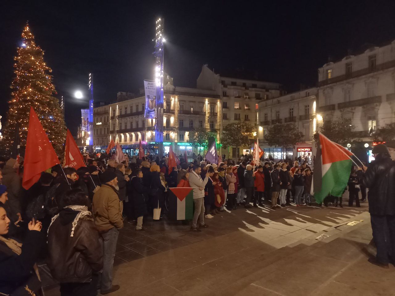 Montpellier : le mouvement social uni pour dénoncer l'intervention américaine au Venezuela