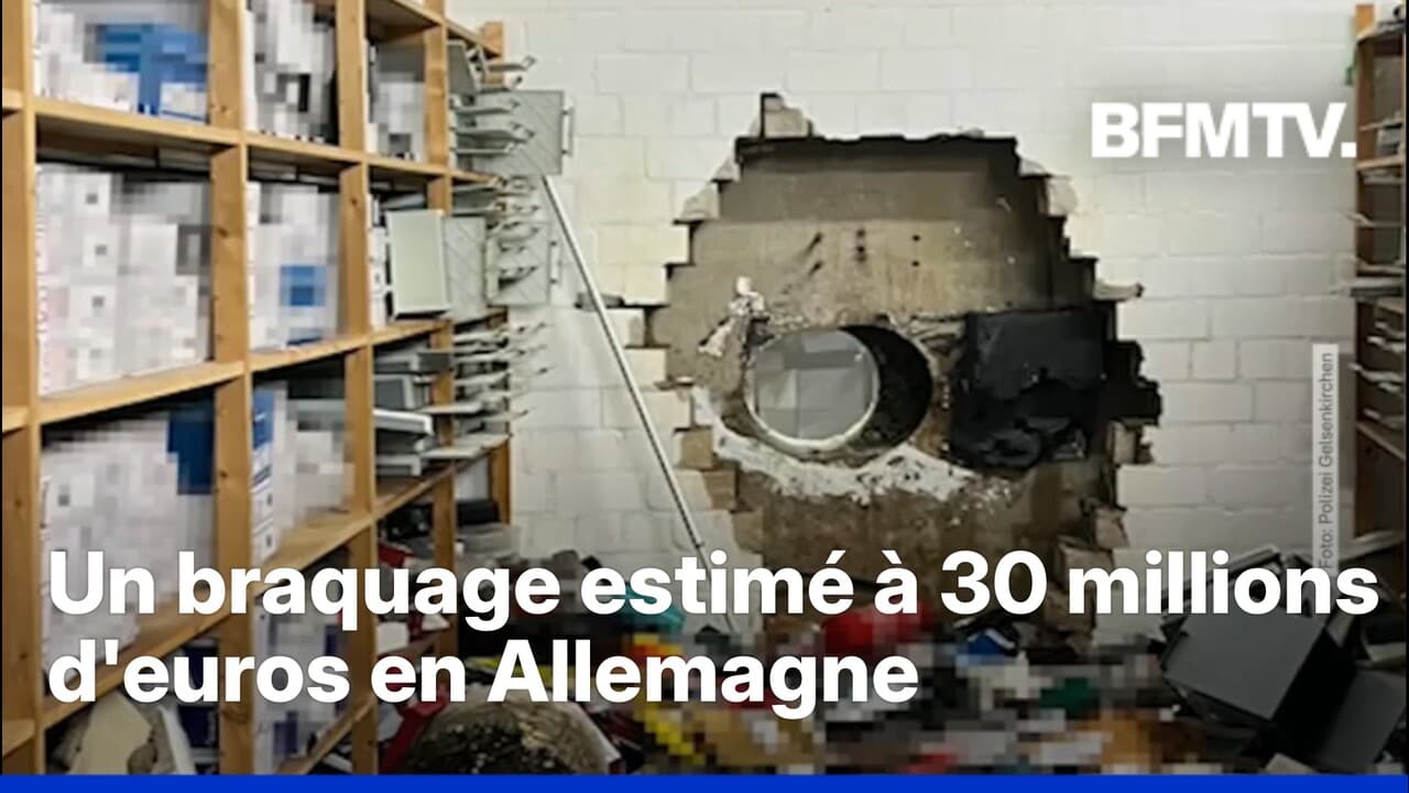 30 millions d’euros volés dans une banque en Allemagne selon la police