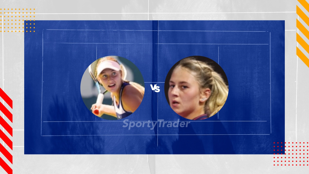Pronostic Mirra Andreeva Marta Kostyuk - WTA Brisbane