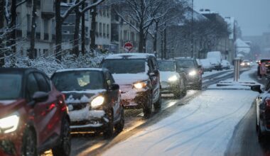 La neige perturbe les transports en France, Royaume-Uni et Pays-Bas