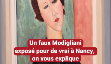 Un faux Modigliani exposé pour de vrai à Nancy, on vous explique