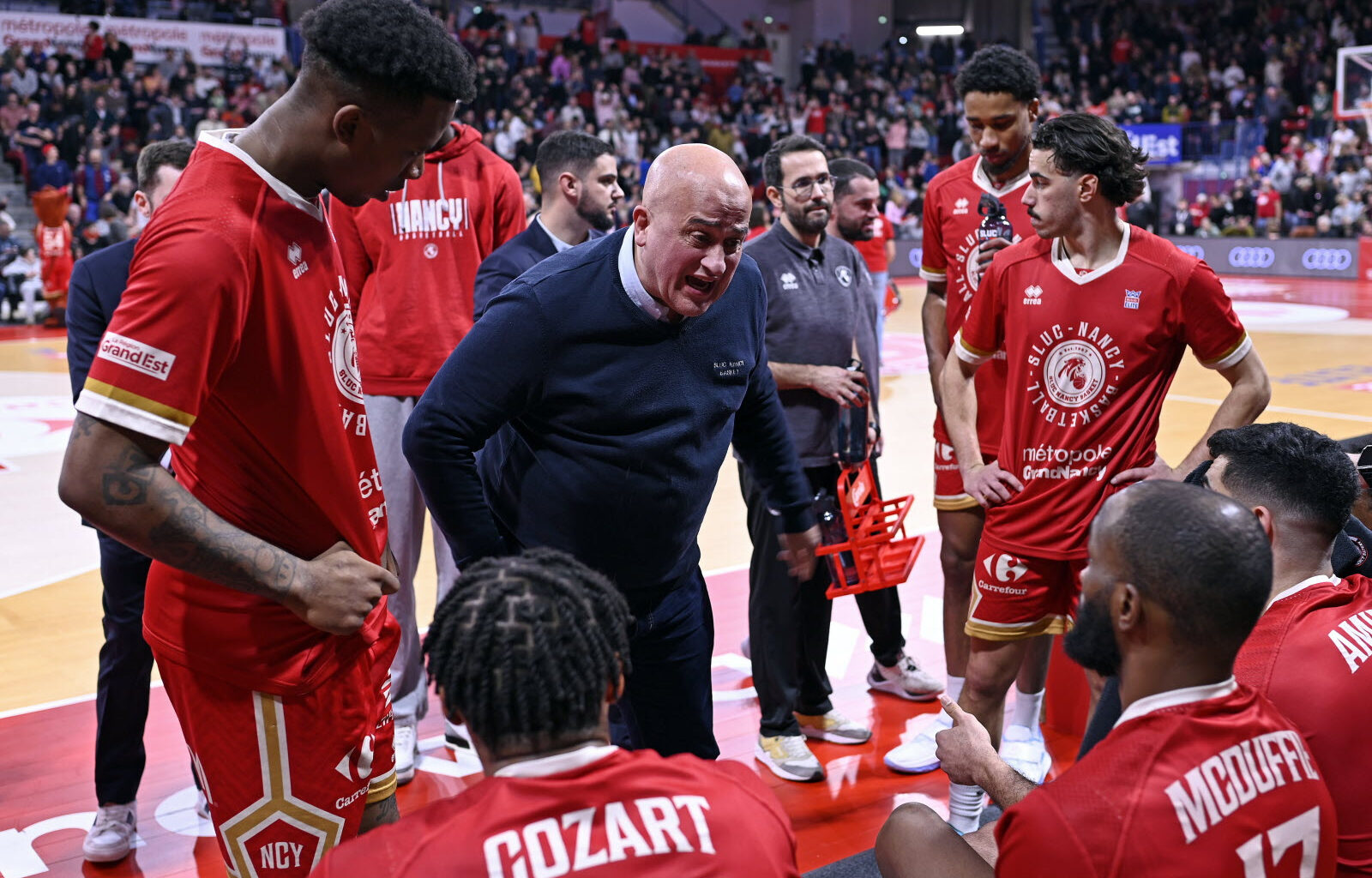 " Les lancers-francs manqués nous ont pénalisés ", regrette le coach du SLUC Nancy Sylvain Lautié