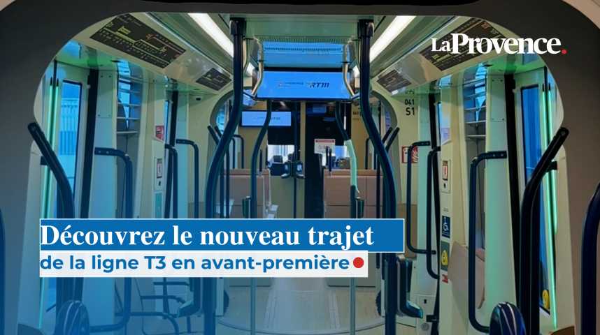 VIDÉO. On a testé en avant-première la nouvelle ligne de tramway ouverte ce 7 janvier à Marseille