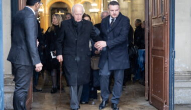 Edouard Balladur était bouleversé aux obsèques de sa femme - Journal des Femmes