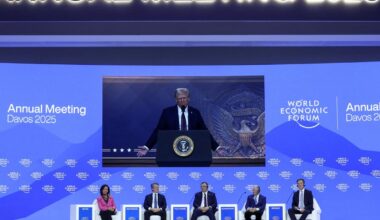 l’OPA de Donald Trump sur le Forum de Davos
