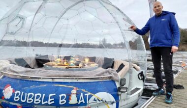 Une raclette sur l'eau ? C'est le concept original des Bubble Boat de l'île de loisirs de Jablines-Annet
