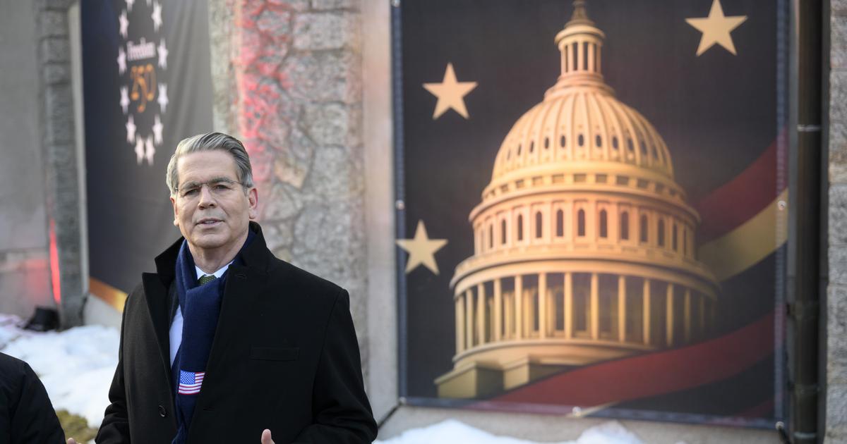 "Les relations Suisse-USA sont en très bonne voie", selon le secrétaire américain au Trésor Scott Bessent