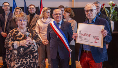 en "chef d'orchestre", ce maire referme la partition après une dernière cérémonie des vœux