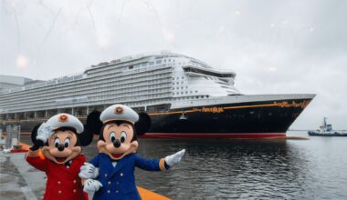 Enfin livré, le paquebot Disney Adventure (ex-Global Dream) a quitté l’Allemagne