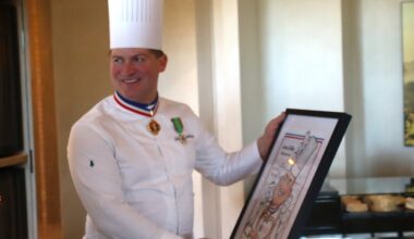 Doublement étoilé dans son restaurant en Gironde, Jérôme Schilling a de nouveau été distingué