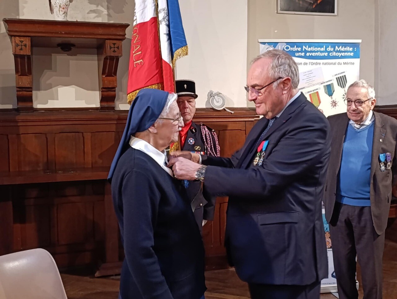 Portrait. Sœur Marie Anne, religieuse à Roubaix, a reçu l’ordre du Mérite