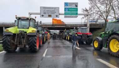 Circulation. Blocages des agriculteurs à Caen, la situation se durcit ce lundi soir à un endroit