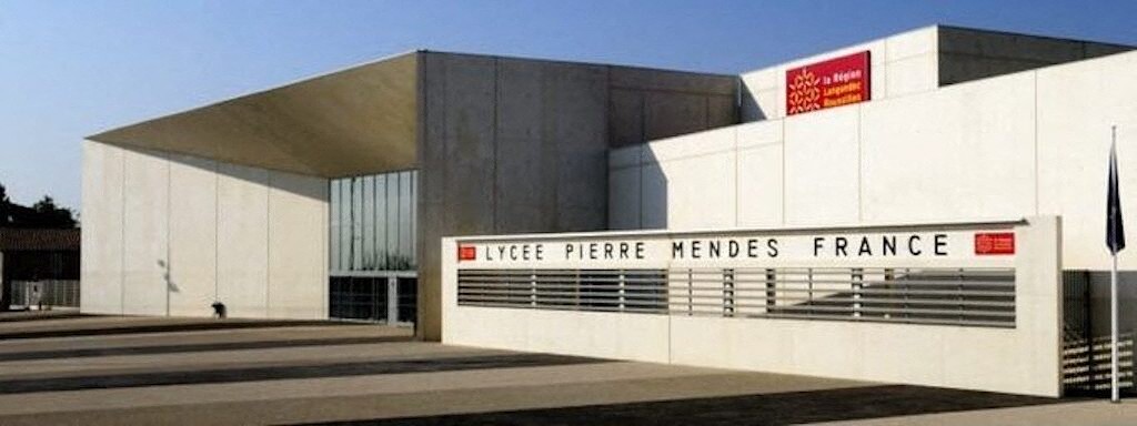 émotion au lycée Pierre Mendès France à Montpellier
