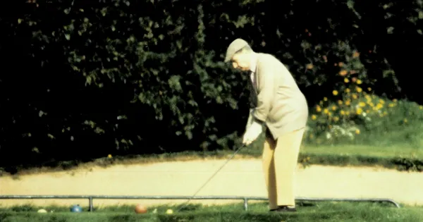François Mitterrand, un golfeur tranquille