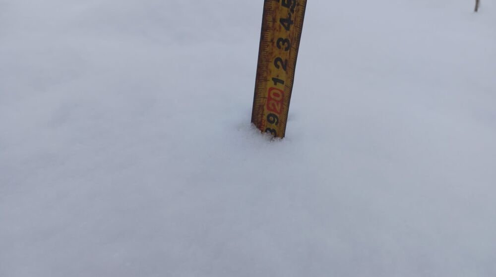 18 centimètres à Sourdeval-les-Bois, à 11h30 ce lundi 5.