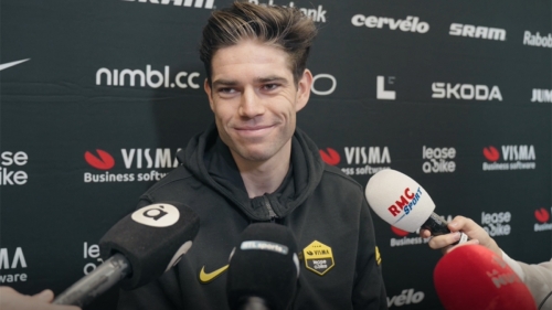 « Grâce à ça, j’arrive à rester motivé » : le message touchant de Wout van Aert après sa grosse blessure