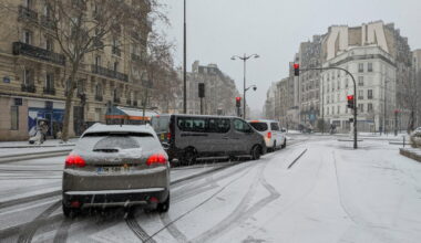 des bouchons exceptionnels sur les routes de Paris et d'Île-de-France, les automobilistes à l'arrêt