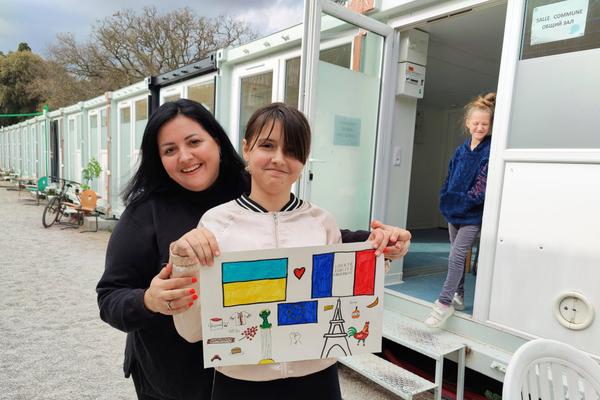 Six mois après l’ouverture du centre d’hébergement, la plupart des 71 réfugiés actuellement accueillis comptent bien s’insérer et rester en France. 