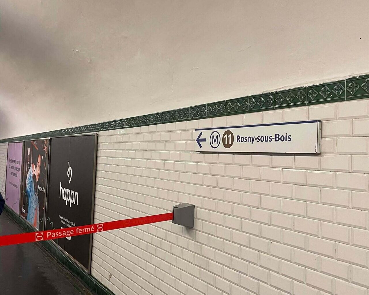 le trafic en partie interrompu