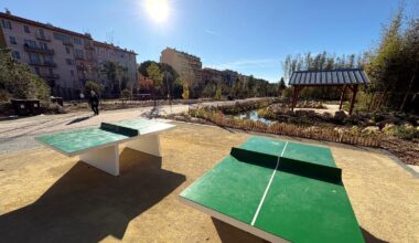 Des tables de ping-pong ont été installées sur la coulée verte de Nice, on vous explique tout