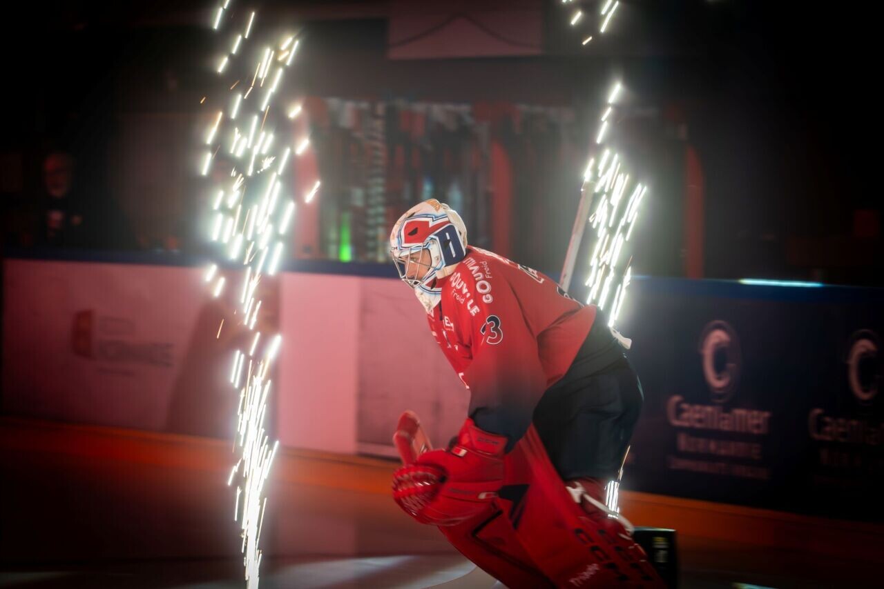 EN IMAGES. Revivez la demi-finale de Coupe de France de hockey sur glace entre Caen et Grenoble