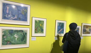 65 lithographies de Marc Chagall exposées à Aix-en-Provence pour un monde tout en couleur