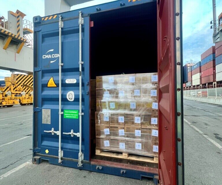 Malaunay Aide humanitaire Nutriset pour Gaza