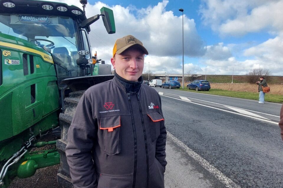 Côme De Wever, céréalier au Neubourg (27).