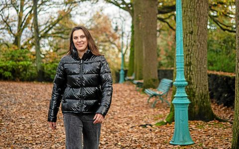 Irina a rapidement découvert les joies du célèbre parc du Thabor, à la lisière du centre historique de Rennes.