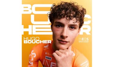 Hugo Boucher, sa nouvelle vie au côté des pros d’Ineos Grenadiers